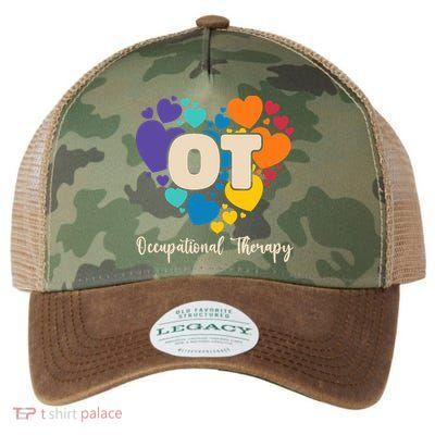 Therapist Ot Occupational Therapy Legacy Tie Dye Trucker Hat