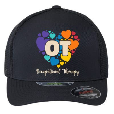 Therapist Ot Occupational Therapy Flexfit Unipanel Trucker Cap
