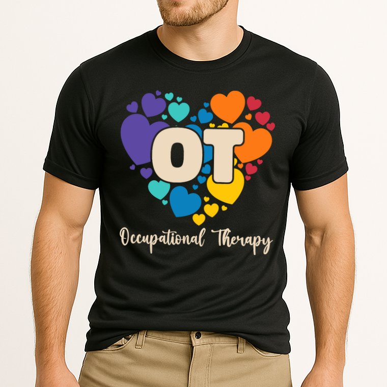 Therapist Ot Occupational Therapy Cooling Performance Crew T-Shirt