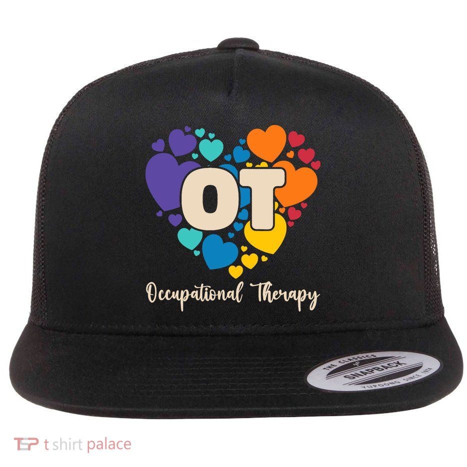 Therapist Ot Occupational Therapy Flatbill Hat