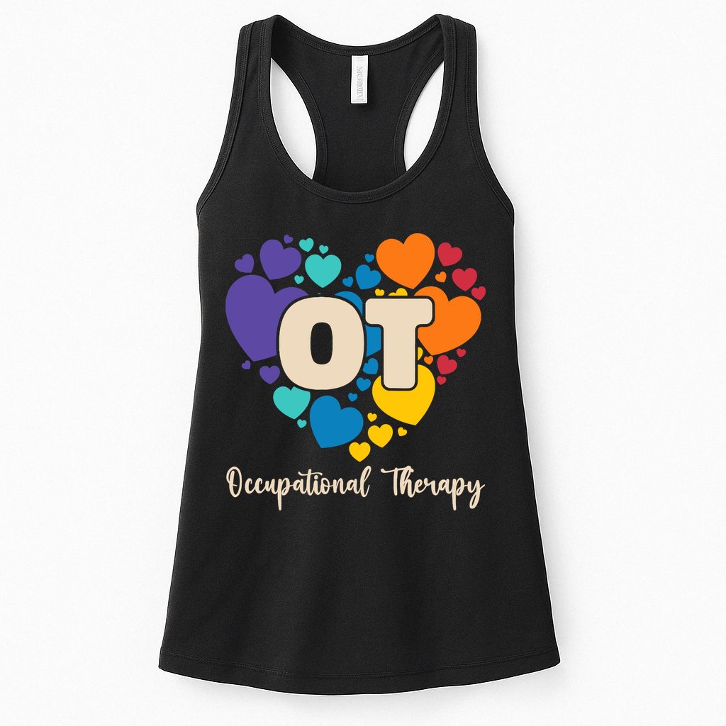 Therapist Ot Occupational Therapy Womens Tank Top