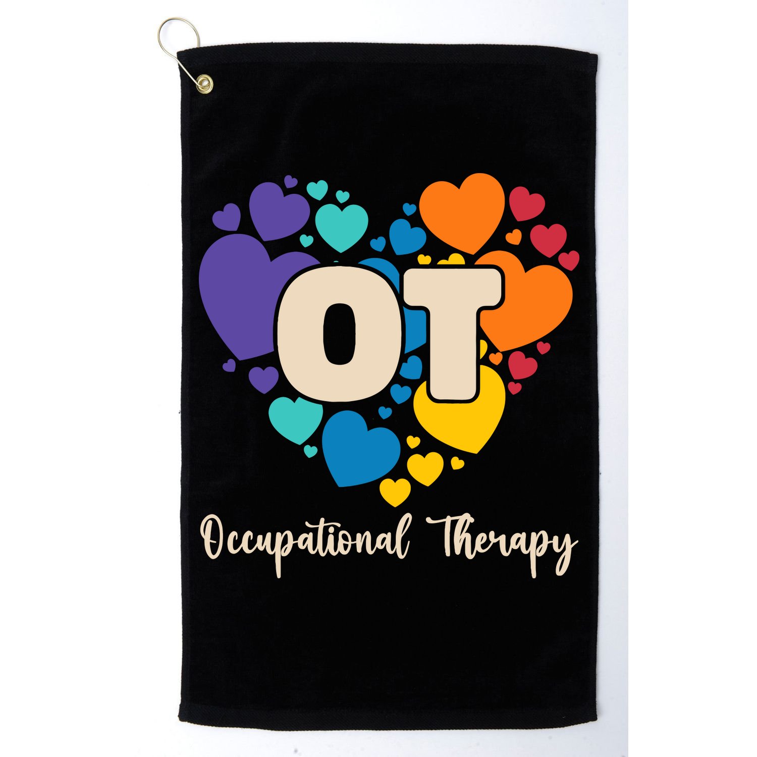 Therapist Ot Occupational Therapy Golf Towel