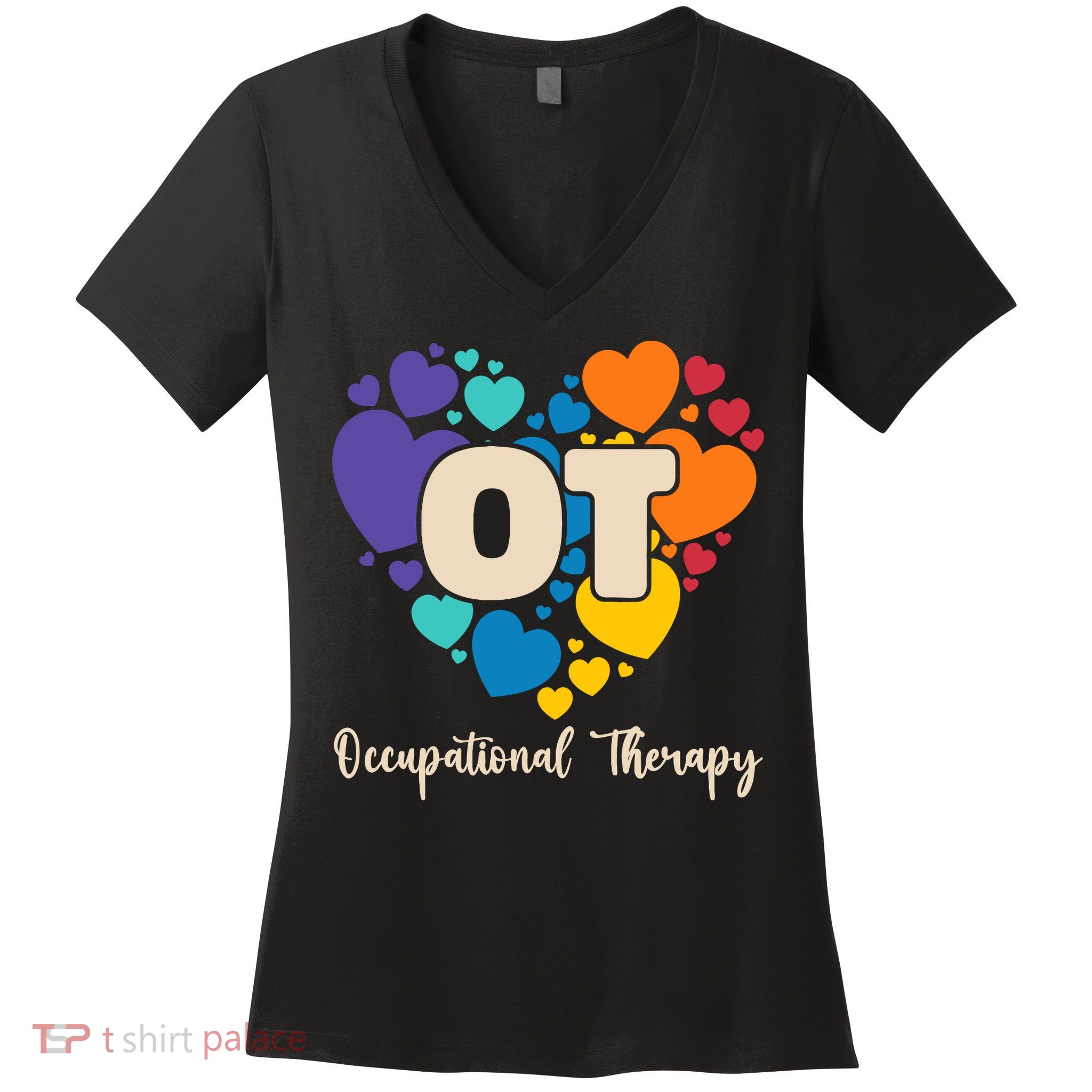 Therapist Ot Occupational Therapy Women's V-Neck T-Shirt