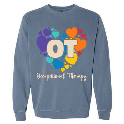 Therapist Ot Occupational Therapy Garment-Dyed Sweatshirt
