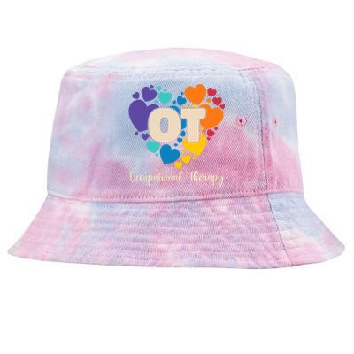 Therapist Ot Occupational Therapy Tie-Dyed Bucket Hat