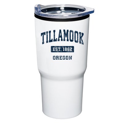 Tillamook Oregon Or Vintage Sports Established Tumbler