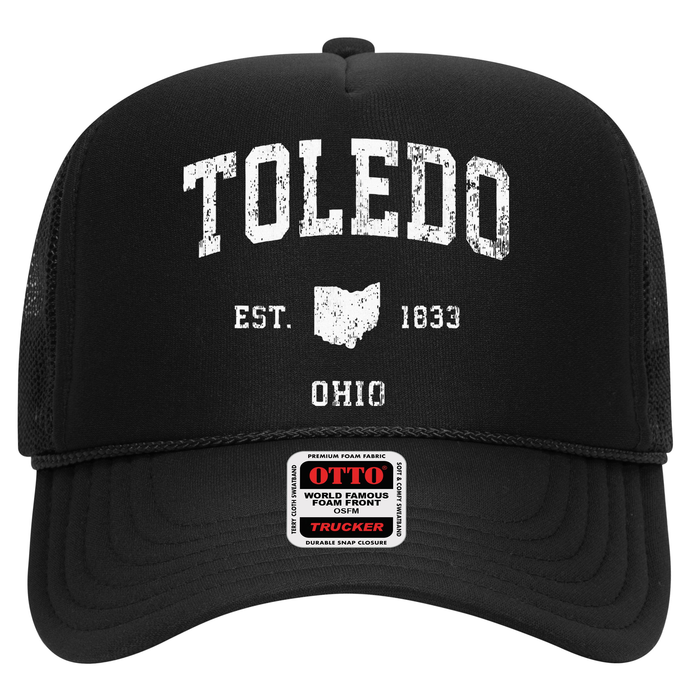 Toledo Ohio Oh Vintage Athletic Sports Hat
