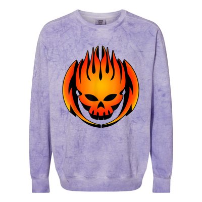 The Offspring Official 3D Logo Colorblast Crewneck Sweatshirt