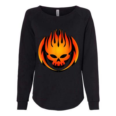 The Offspring Official 3D Logo Womens California Wash Sweatshirt