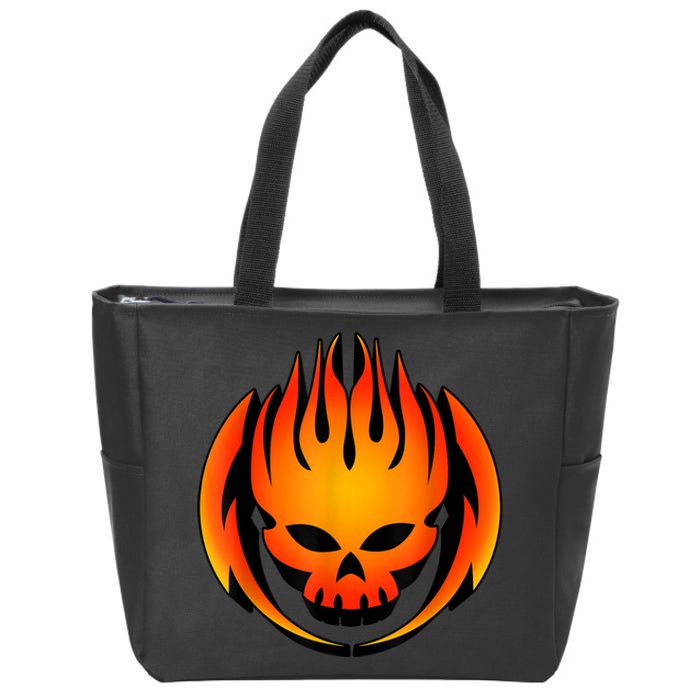 The Offspring Official 3D Logo Zip Tote Bag