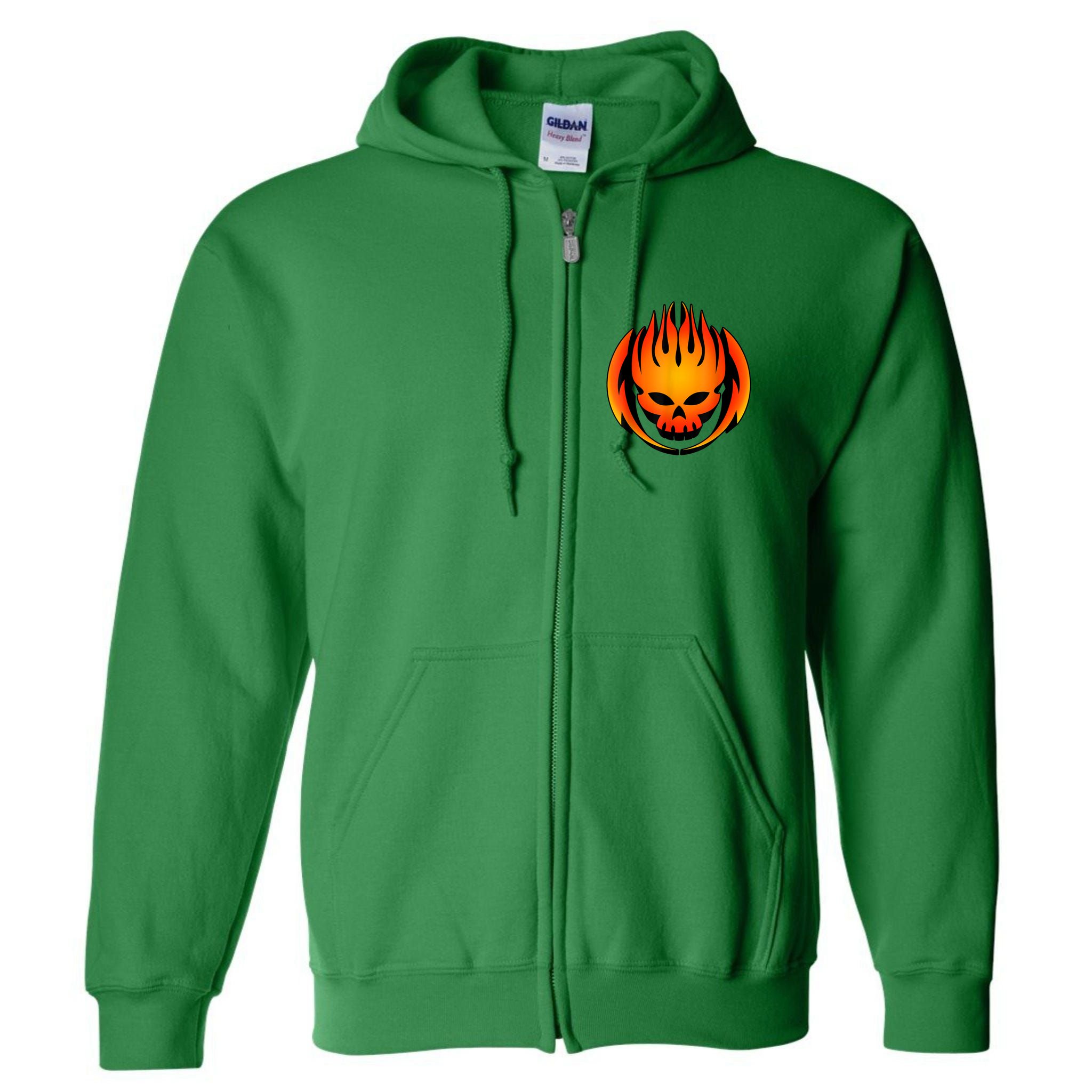 The Offspring Official 3D Logo Full Zip Hoodie | TeeShirtPalace