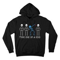 Type One Of A Kind Type 1 Diabetes Awareness Skeleton Hoodie