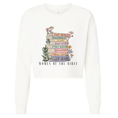 The Original Of The Bible Books Full Color Hand Drawn Cropped Pullover Crew