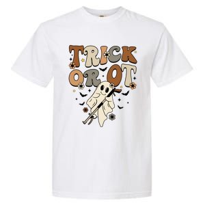 Trick Or Ot Occupational Therapy Halloween Ghost Garment-Dyed Heavyweight T-Shirt