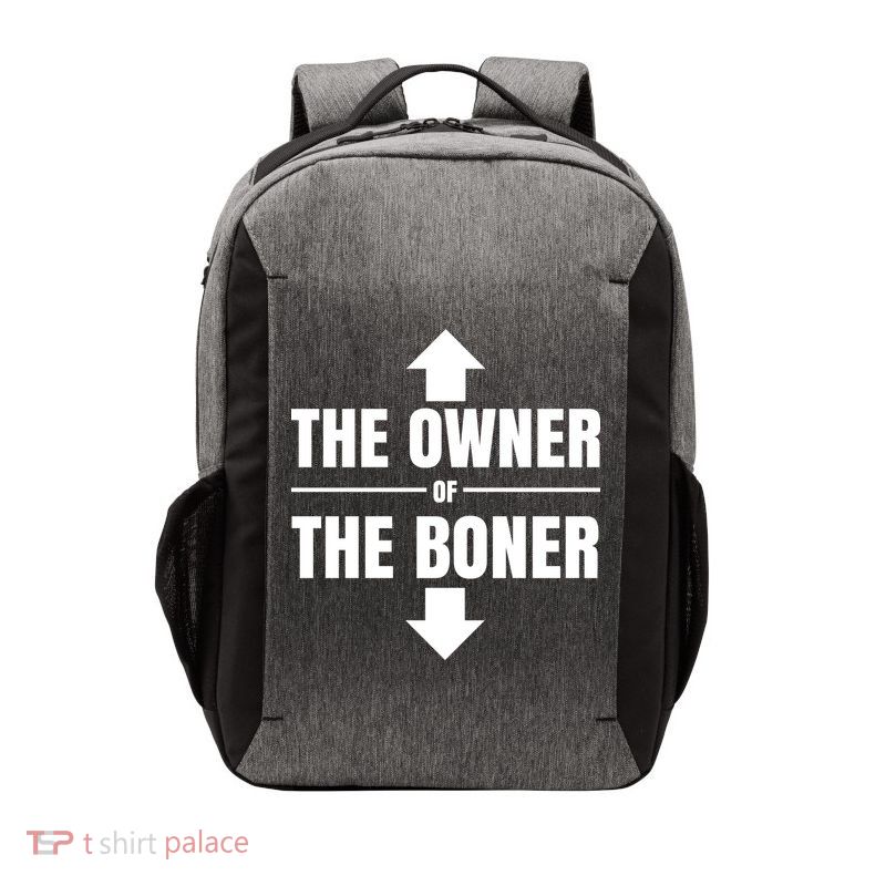 The Owner Of The Boner Funny Vector Backpack