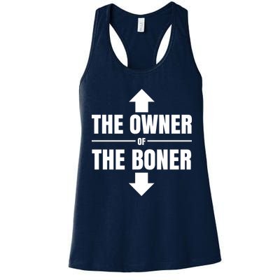 The Owner Of The Boner Funny Womens Tank Top