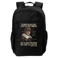 George S Patton Backpack
