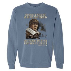 George S Patton Garment-Dyed Sweatshirt