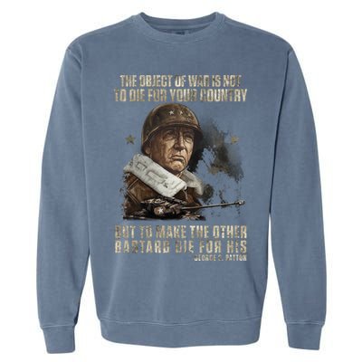 George S Patton Garment-Dyed Sweatshirt
