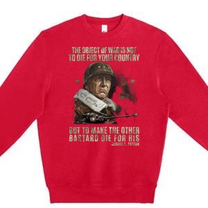 George S Patton Premium Crewneck Sweatshirt