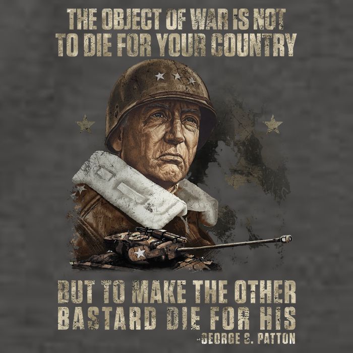 George S Patton Vector Backpack