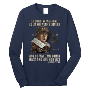 George S Patton Long Sleeve Shirt