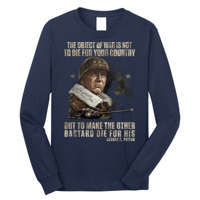 George S Patton Long Sleeve Shirt