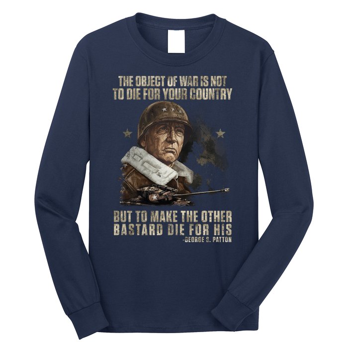 George S Patton Long Sleeve Shirt