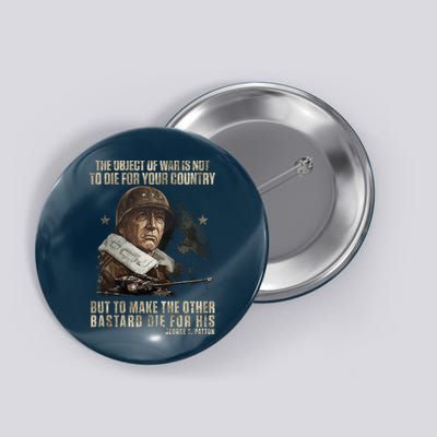 George S Patton Button