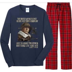 George S Patton Long Sleeve Pajama Set