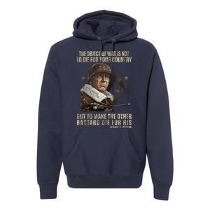 George S Patton Premium Hoodie