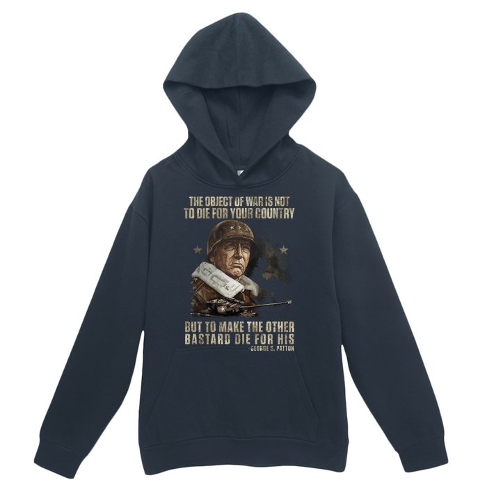 George S Patton Urban Pullover Hoodie