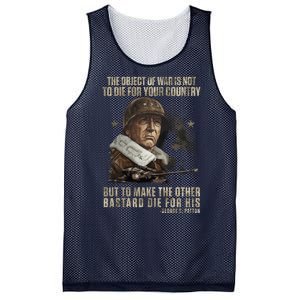 George S Patton Mesh Reversible Basketball Jersey Tank