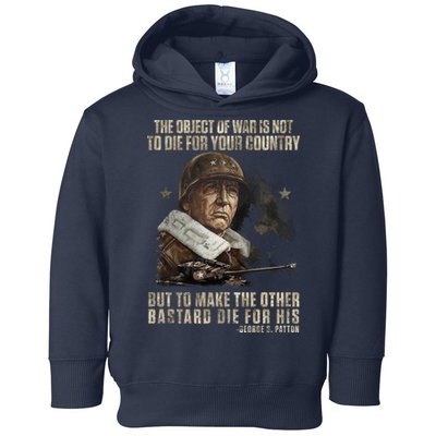 George S Patton Toddler Hoodie