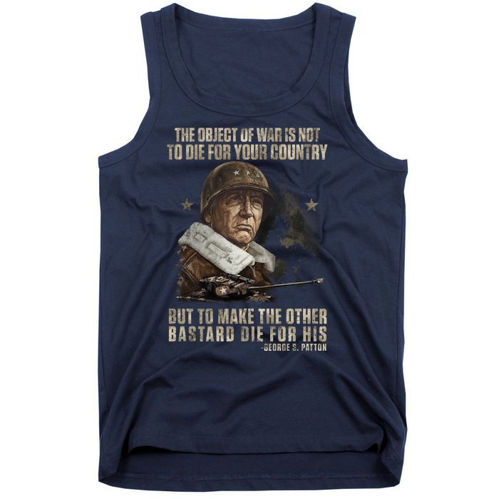 George S Patton Tank Top