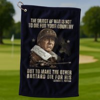 George S Patton Golf Towel