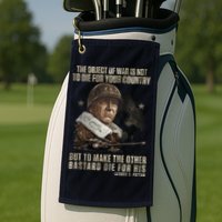 George S Patton Golf Towel