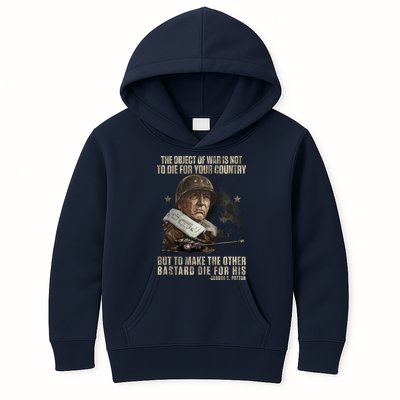 George S Patton Kids Hoodie