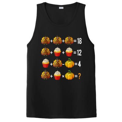 Thanksgiving Order Of Operations Quiz Math Teacher Turkey PosiCharge Competitor Tank