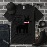 The odds of being killed by an llama are low but never zero Tall T-Shirt