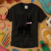 The odds of being killed by an llama are low but never zero Kids T-Shirt