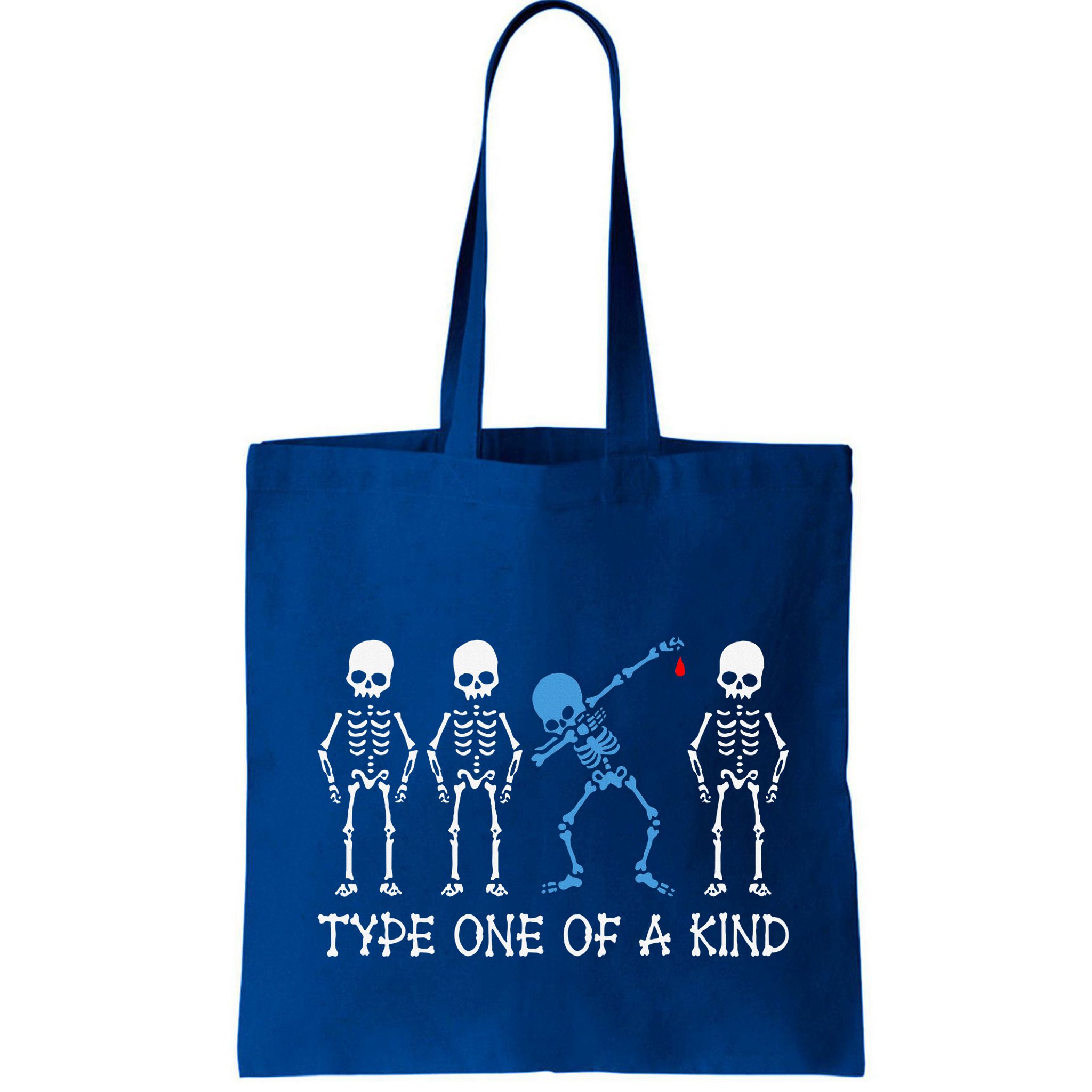 Type One Of A Kind Type 1 Diabetes Awareness Skeleton Bag