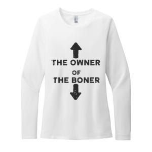 The Owner Of The Boner Womens CVC Long Sleeve Shirt