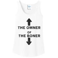 The Owner Of The Boner Ladies Essential Tank