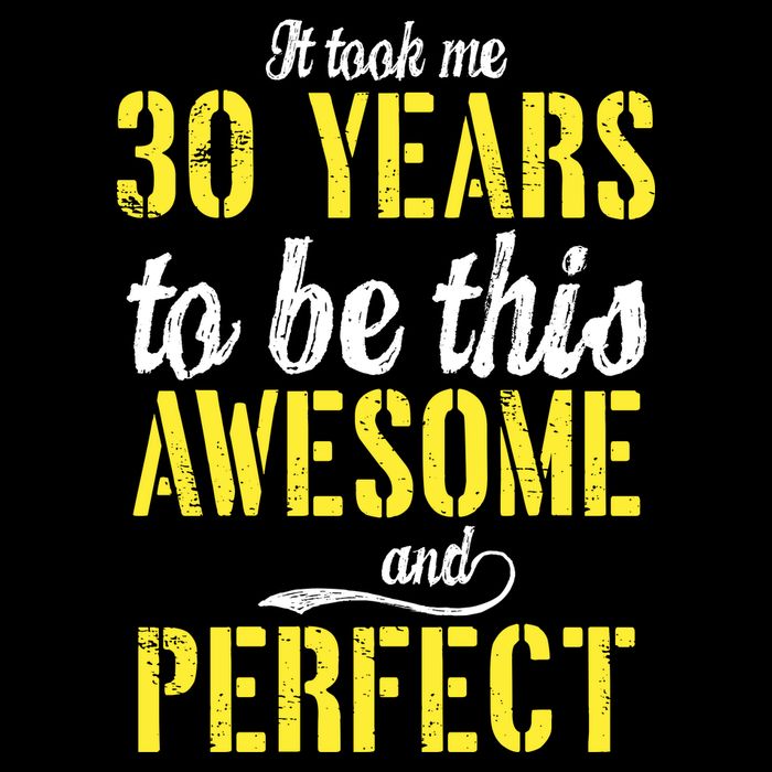 Took Me 30 Years To Be This Awesome And Perfect Women's Perfect Tri Rocker Tank