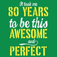 Took Me 80 Years To Be This Awesome And Perfect Women's V-Neck T-Shirt
