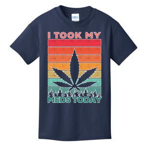 Took My Meds Today Medical Marijuana Kids T-Shirt