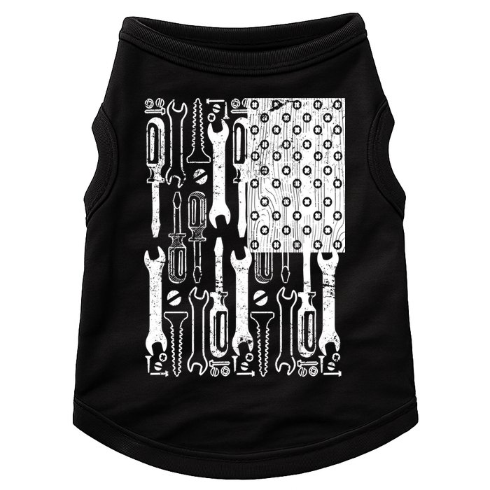 Tool American flag Mechanic Doggie Tank
