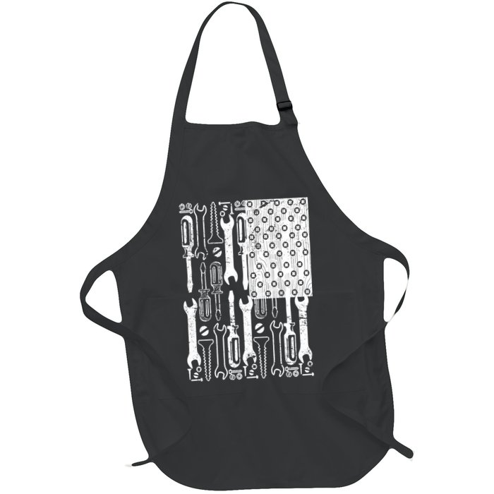 Tool American flag Mechanic Apron