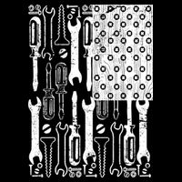 Tool American flag Mechanic Apron